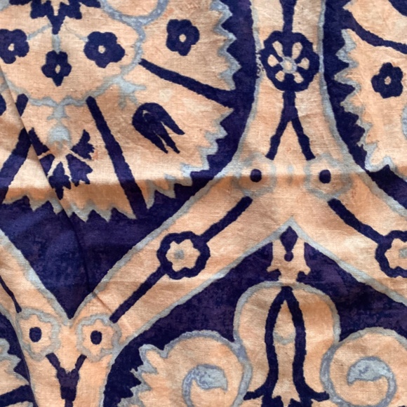 pink and floral European travel vacation wide leg pants - Picture 9 of 9